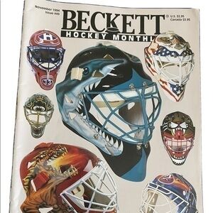 Vintage Beckett Hockey Magazine